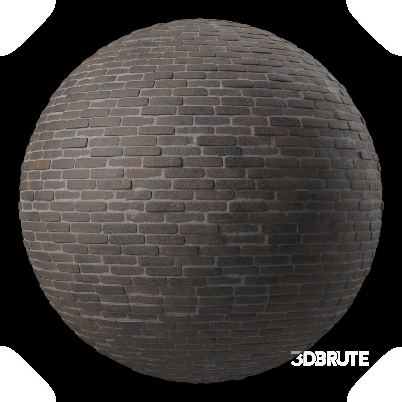 Brick Wall Materials 01- Sbsar Pbr 4k Seamless Image 6