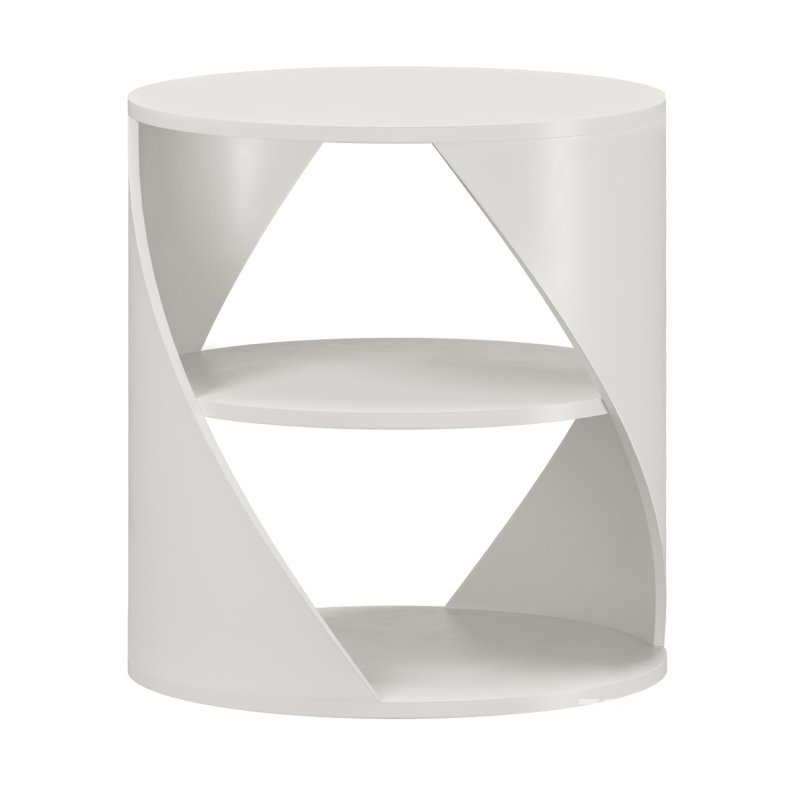 Monts Corner Design Bedside Table Image 3