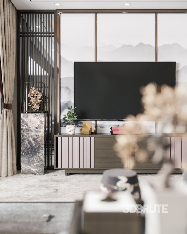 chinese living room dining room Image 2