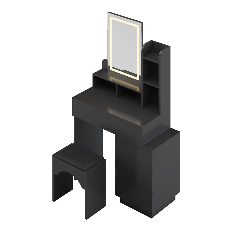 Coiffeuse Morilus avec armoire reglable Image 7