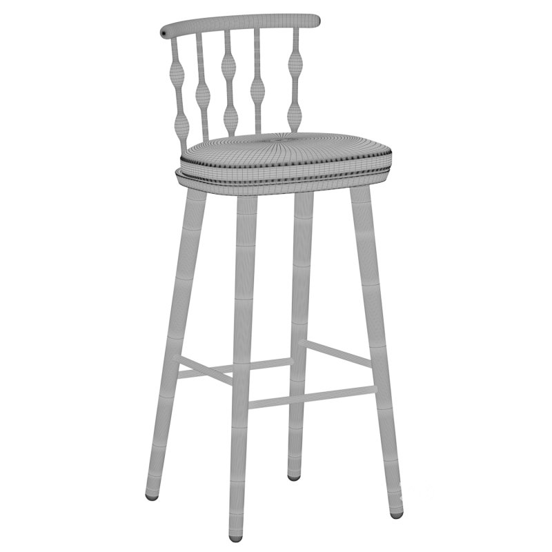 Sotbey Corner design bar stool Image 4