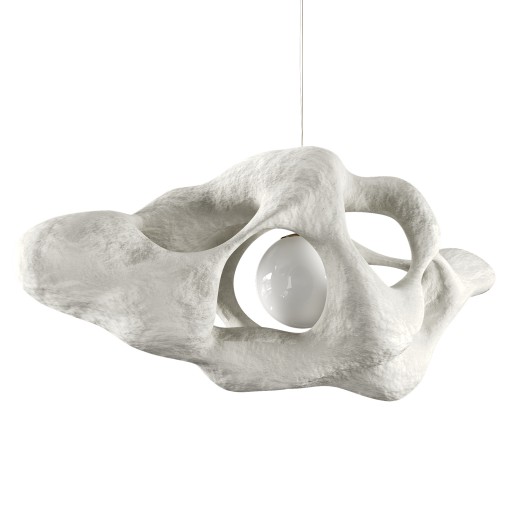 Horizontal Amobius illuminated sculpture