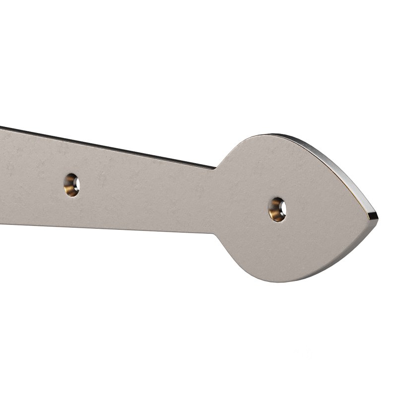 Black Wrought Iron Door Strap Image 12