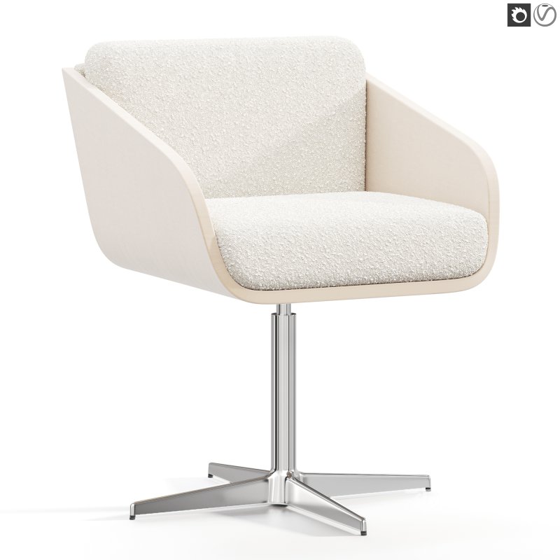 PLUME SWIVEL CHAIR Image 6