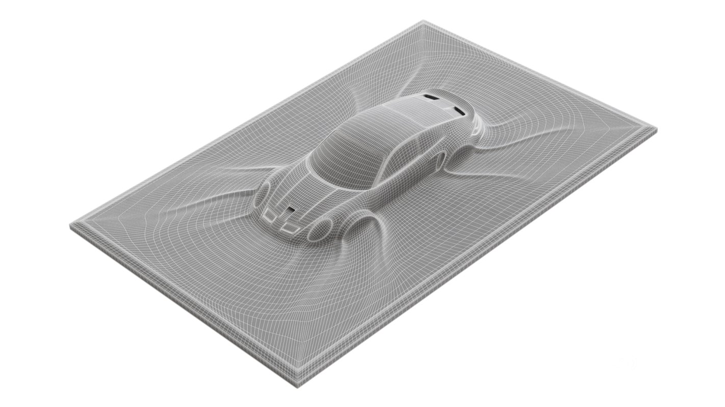 Porsche 911 GTS wall sculpture Image 9