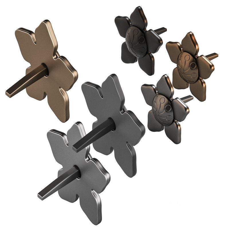 Clavos Decorative Black Nail Head Iron Image 5