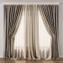 Linen and Sheer Curtain Set 69 - Thumbnail 5