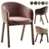 Isa Fabric Dining Arm Chair - Thumbnail 4