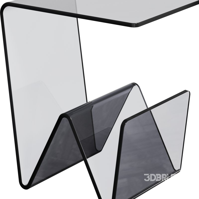 Coffee table Beistelltisch PLEXI Side Table Image 2