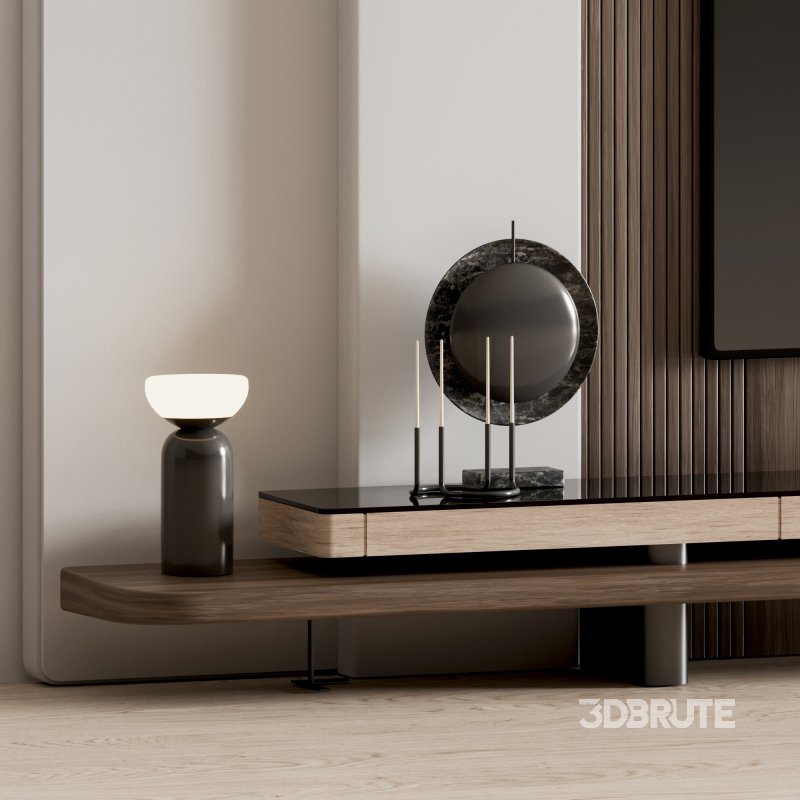 Tv wall set07 Image 4