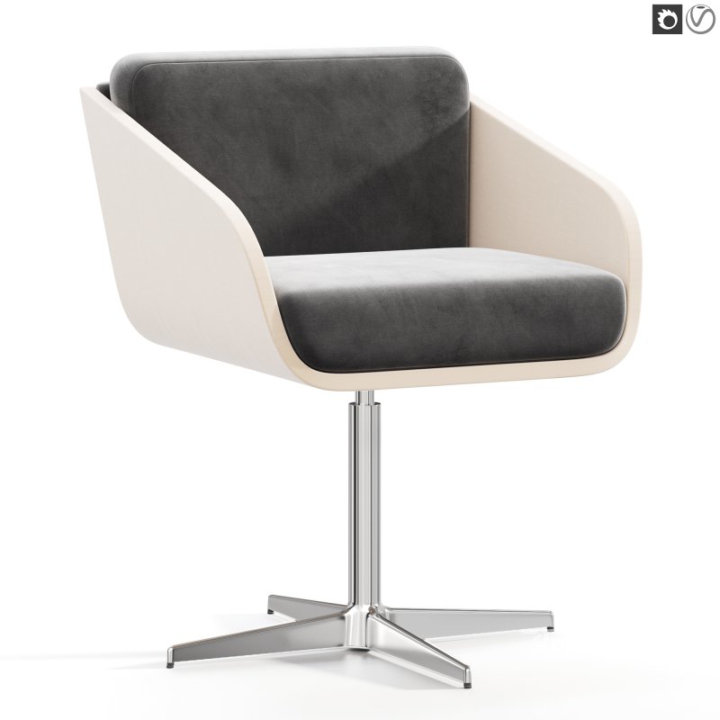 PLUME SWIVEL CHAIR Image 3