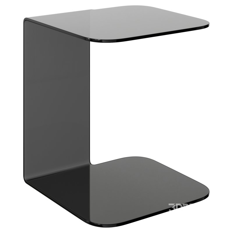 Shell Curved Glass Table by Sovet Italia Image 6