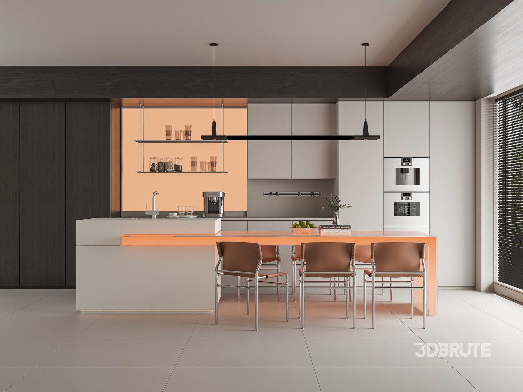 Modern dining room Image 1