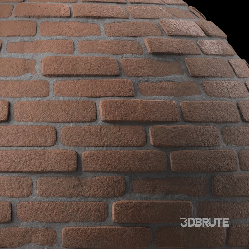 Brick Wall Materials 01- Sbsar Pbr 4k Seamless Image 2