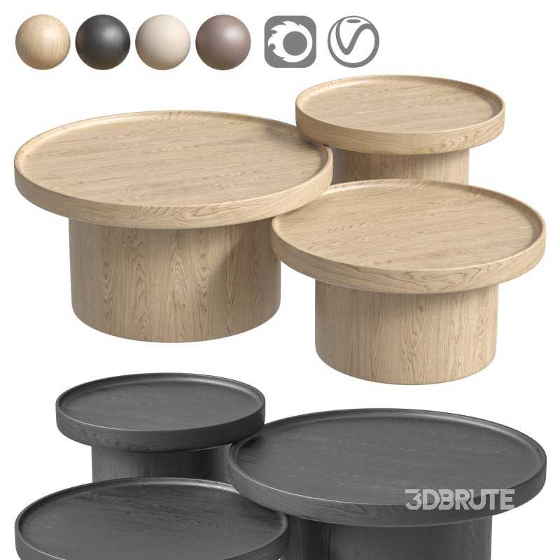 Most popular Solid Wood Coffee Table Image 1
