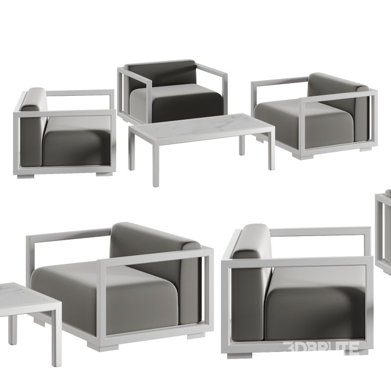 VICTUS garden chair and table by 10Deka Image 1