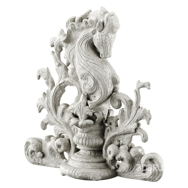Horse art statue Image 3