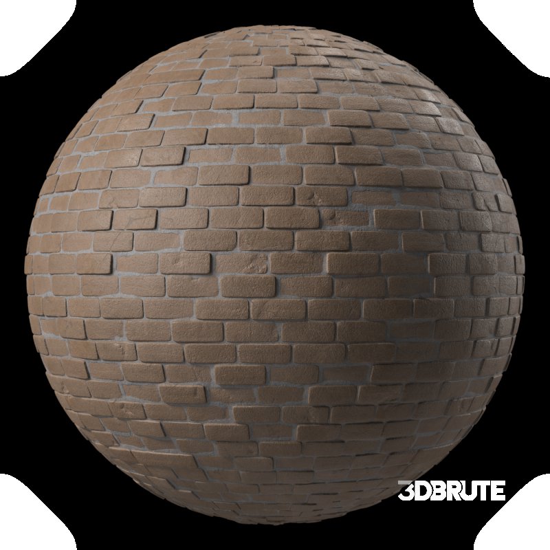 Brick Wall Materials 02- Sbsar Pbr 4k Seamless Image 4