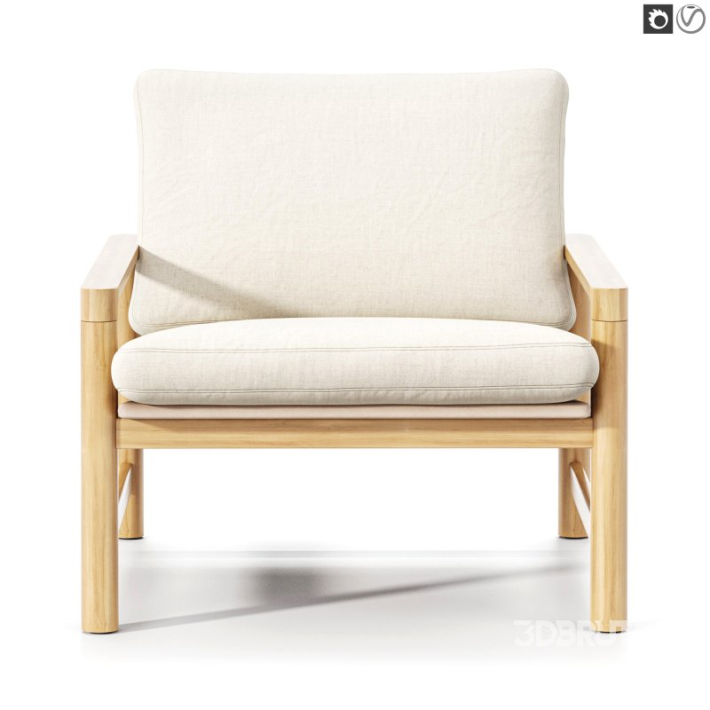 Troubadour Fabric Armchair Image 4