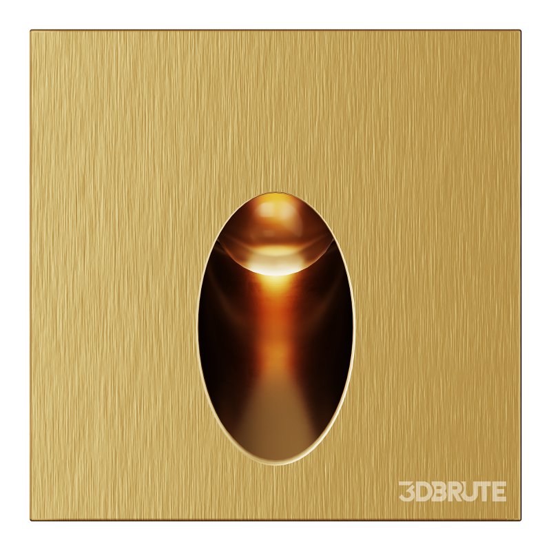 Square Round LED Light Aluminum Wall by AliExpress Image 2