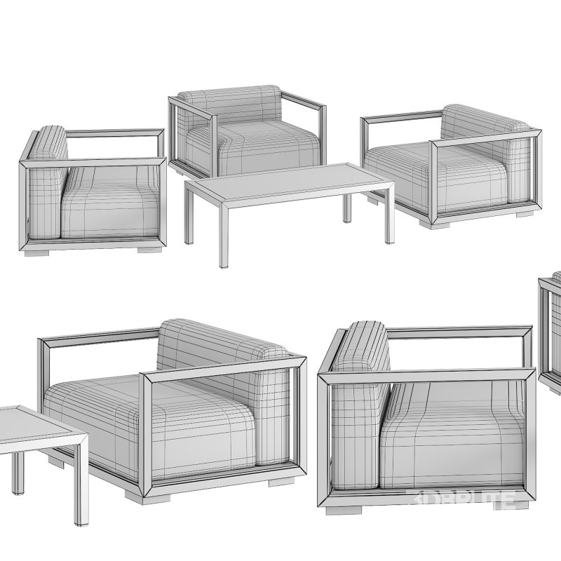 VICTUS garden chair and table by 10Deka Image 3