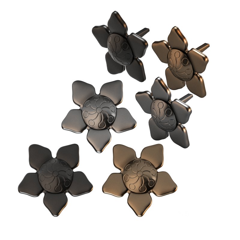 Clavos Decorative Black Nail Head Iron Image 12