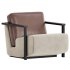 Fauteuil Franck Cuir - Thumbnail 1