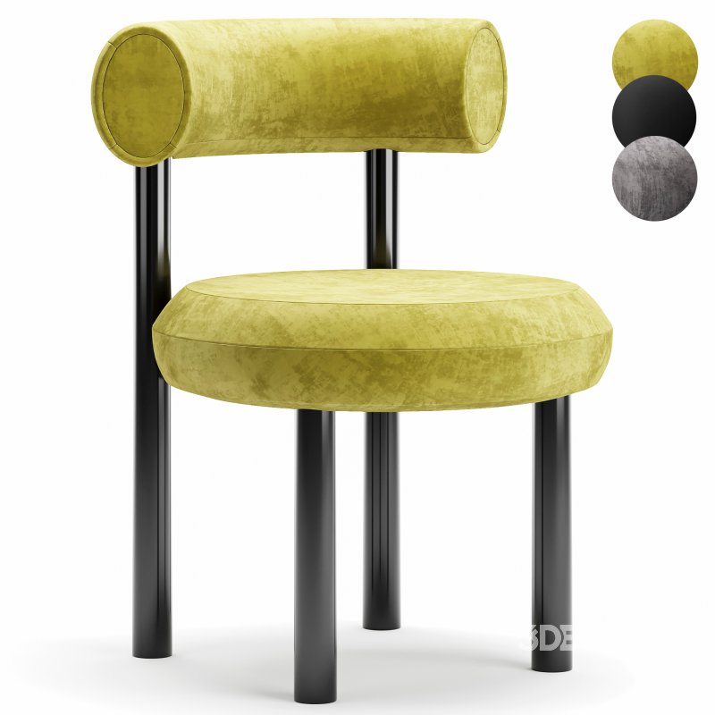 Fat dining chair Image 1