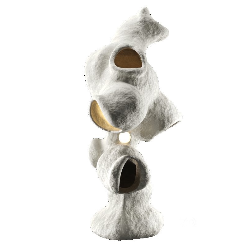 Fertility Form illuminated sculpture Image 6