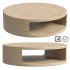 Hot sale luxury popular style coffee table solid oak furniture coffee tables - Thumbnail 1