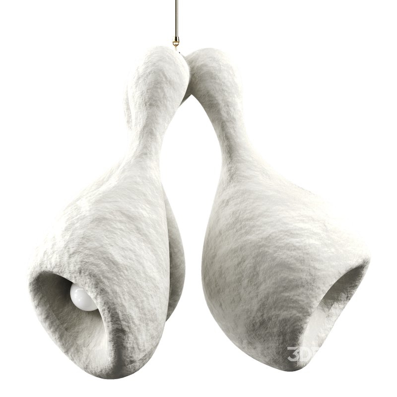 Unique hanging illuminated sculpture Image 3