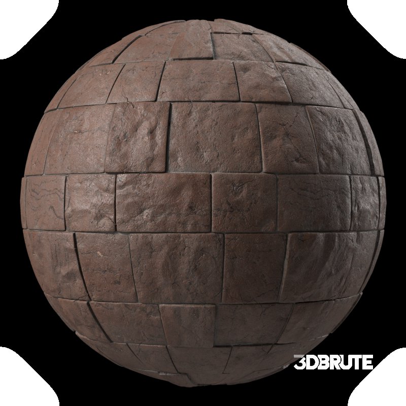 Stone Wall Materials 03- Sbsar Pbr 4k Seamless Image 4