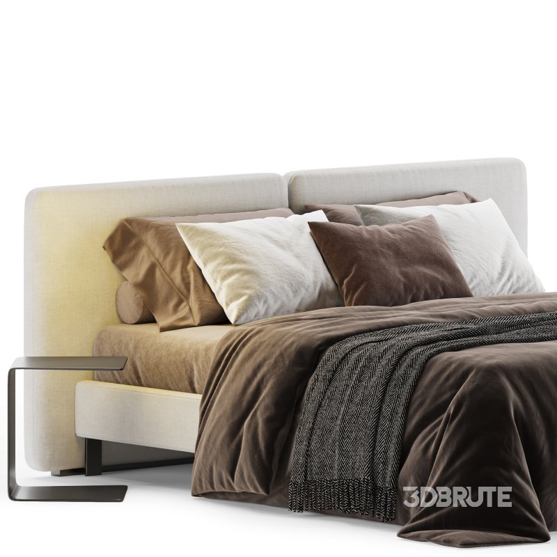 Minotti_Tatlin_Cover_Bed Image 2