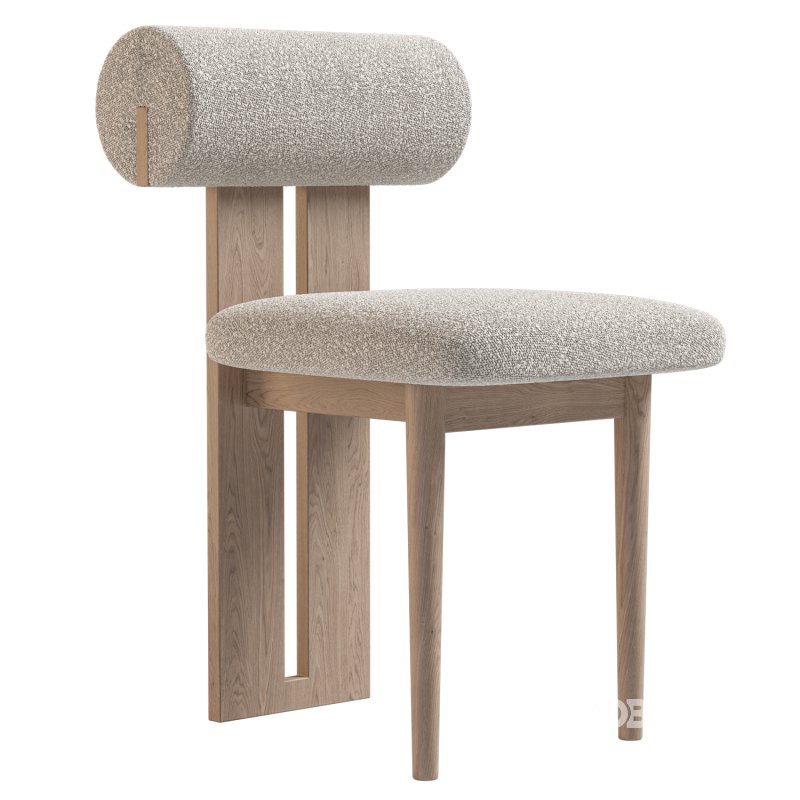 HIPPO CHAIR BOUCLÉ UPHOLSTERY Image 4