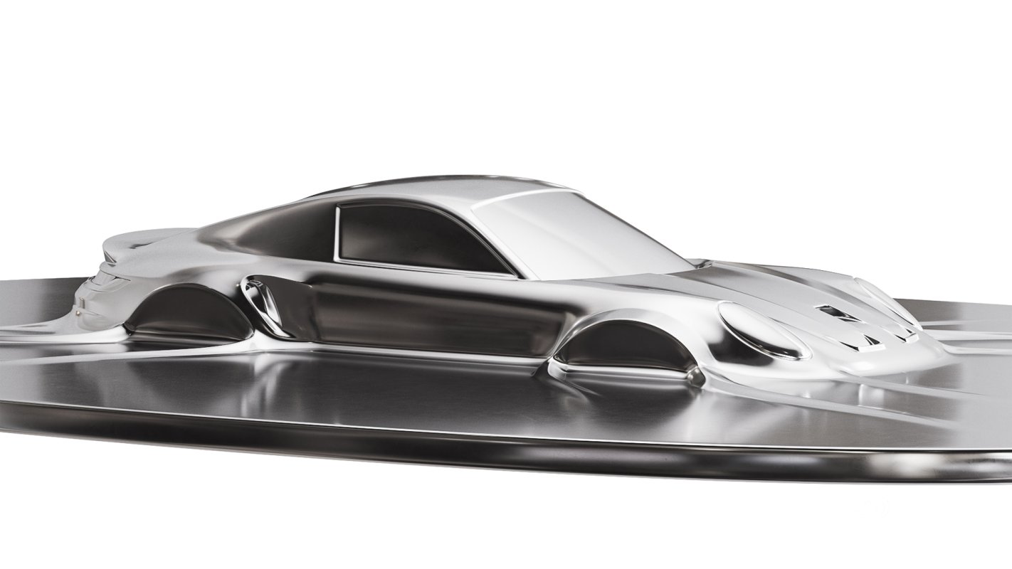 Porsche 911 GTS wall sculpture Image 3