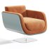 PLUME SWIVEL ARMCHAIR - Thumbnail 3