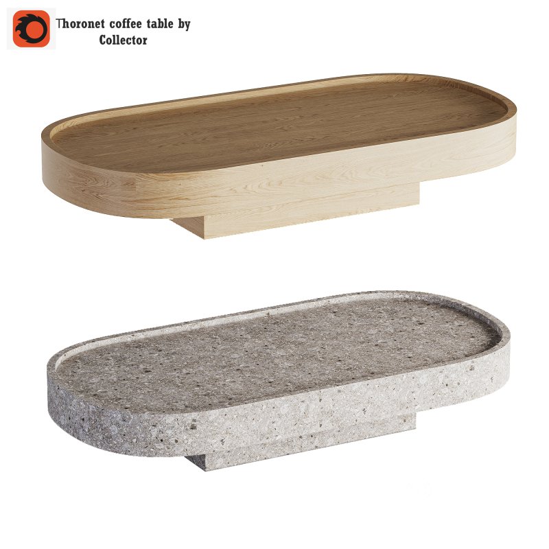 Thoronet coffee table by Collector Image 1