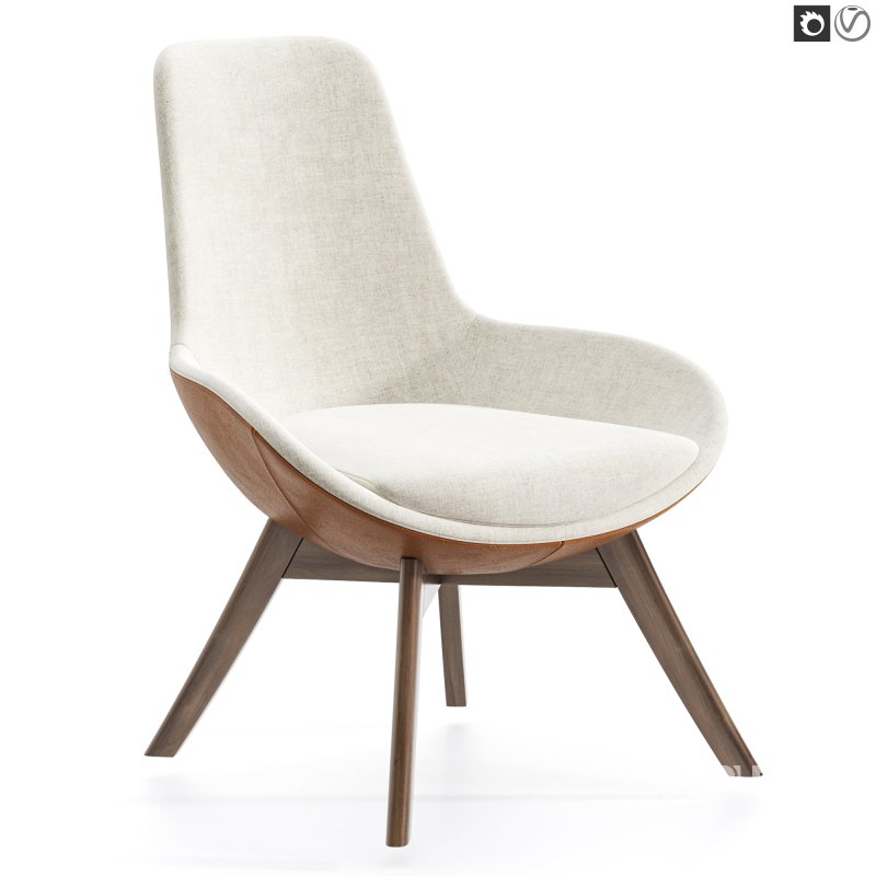 Linear Armchair Image 3