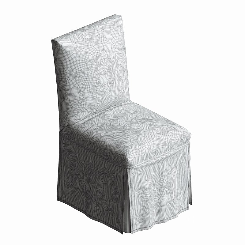 Parsons Chair Slipcover Ballard Essential Image 3