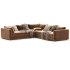 Oceanside Deep 2 Piece Left Arm Bumper Sectional Sofa - Thumbnail 2