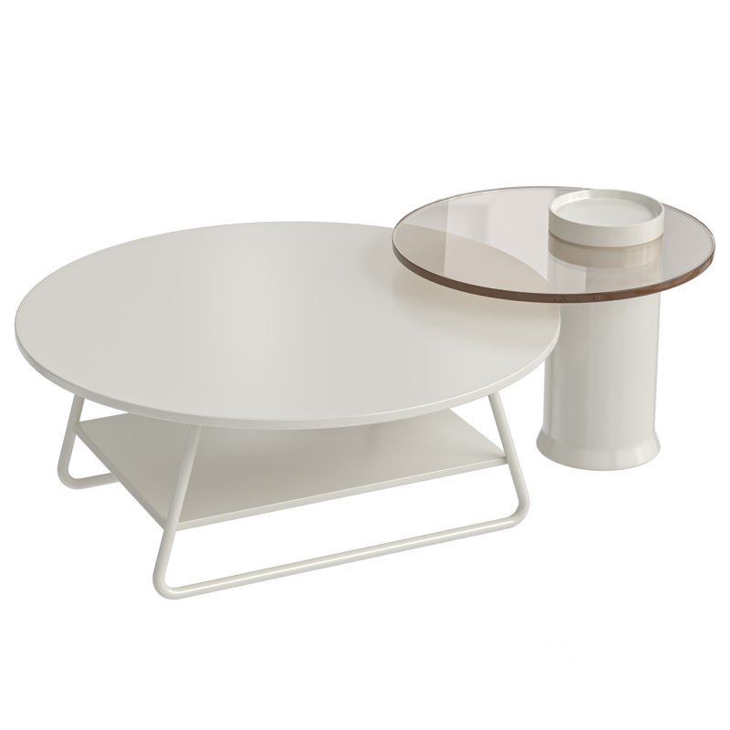 Luxury set of two coffee tables Image 5