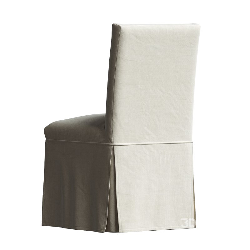 Parsons Chair Slipcover Ballard Essential Image 2