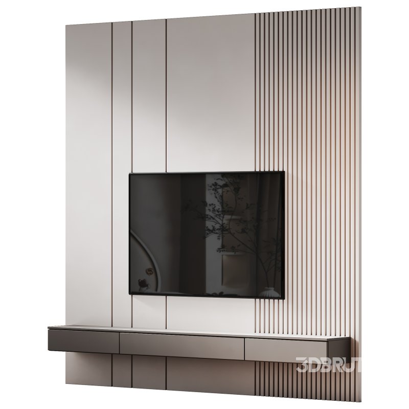 TV Wall for living room TV WALL 04 Image 2