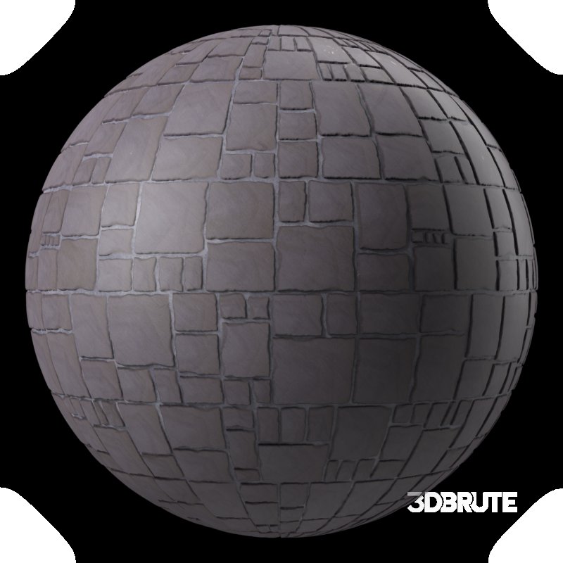 Stone Wall Materials 05- Sbsar Pbr 4k Seamless Image 6