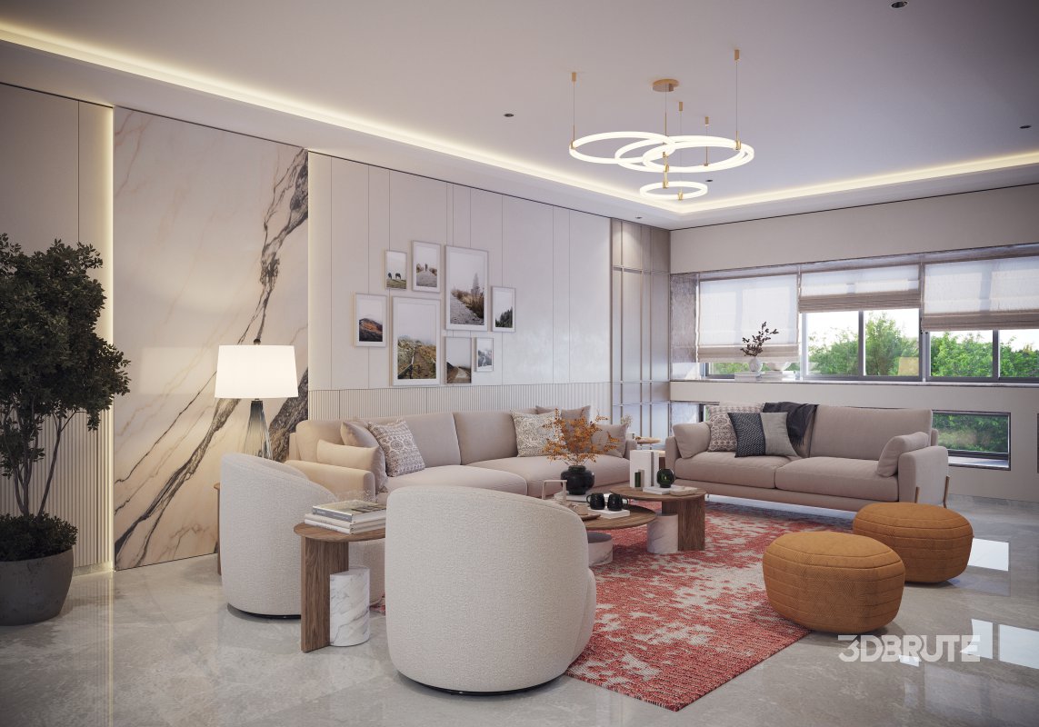 LIVING AND DINING SCENES DS001 Image 1