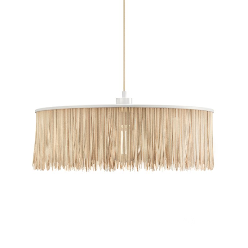 Regency Westwing Fringe Pendant Light Image 1