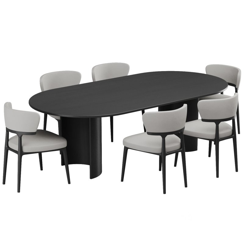 Dinning chair and table240 Image 3