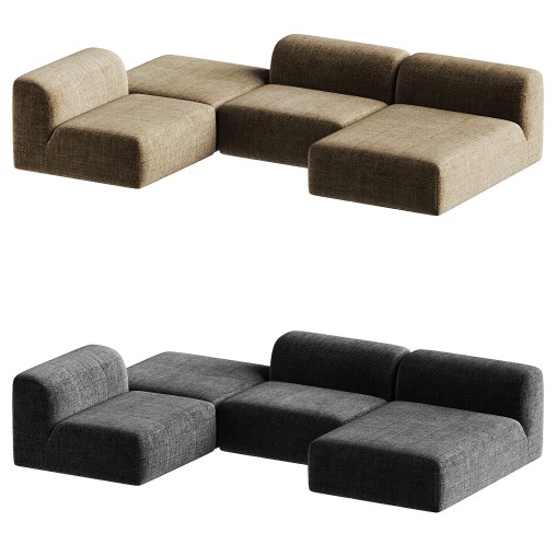 muffin jigarrang sofa