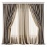 Linen and Sheer Curtain Set 69 - Thumbnail 1
