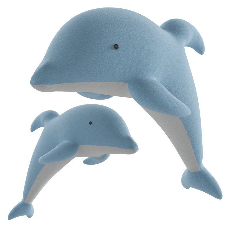 Toy Dolphin Flipper Image 1